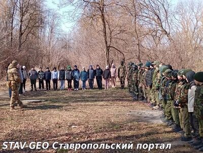 Для курсантов военно-патриотического клуба «Беркут» города Михайловска прошла необычная и насыщенная тренировка