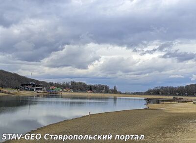 Комсомольский пруд. Ставрополь