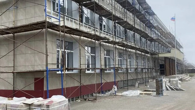 Капремонт школы №9 продолжается в Благодарном
