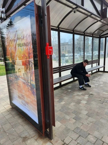 Еще на 20 остановках Ставрополя появились тревожные кнопки и камеры видеонаблюдения