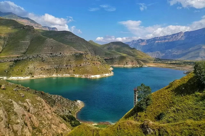 Озеро Гижгит: бирюзовая сказка гор