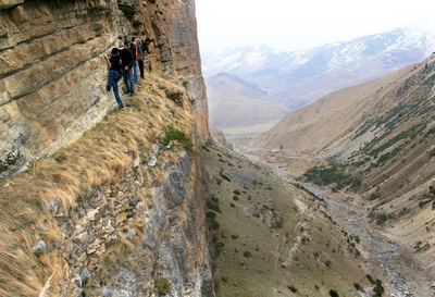 Греческая лестница в Эльтюбю: кавказский Кирит-Унгол