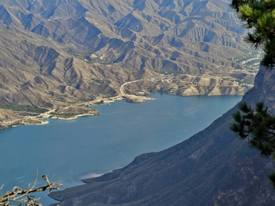 Фантастическая смотровая на Ирганайское водохранилище