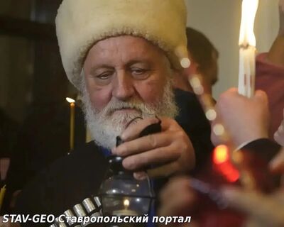 Благодатный огонь принесен на Ставрополье
