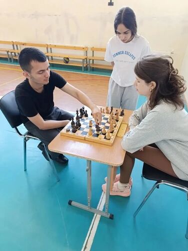 В школе прошли Президентские состязания среди 10–11 классов