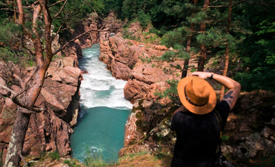 Гранитный каньон реки Белая