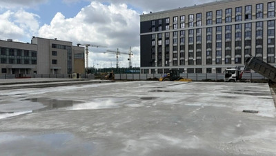 На юго-западе Ставрополя строят бассейн для будущих олимпийских чемпионов