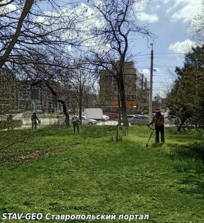 В Ставрополе продолжают покос травы: скошено более 690 тыс. м²