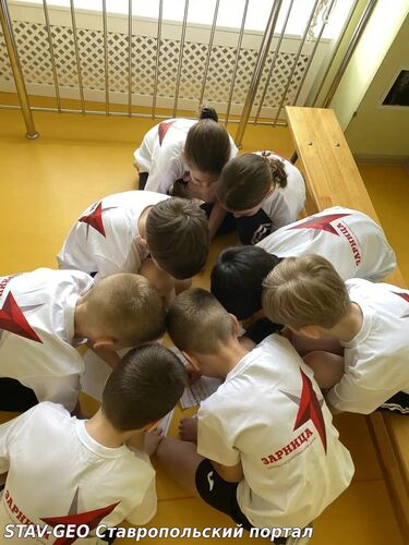 Лицей №35 Ставрополя готовится к муниципальному этапу «Зарницы 2.0»