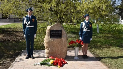 В Новоселицком округе открыли мемориал ликвидаторам аварии на Чернобыльской АЭС