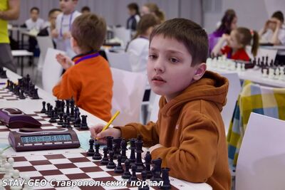 В Ставрополе стартовал Всероссийский этап детского Кубка по шахматам
