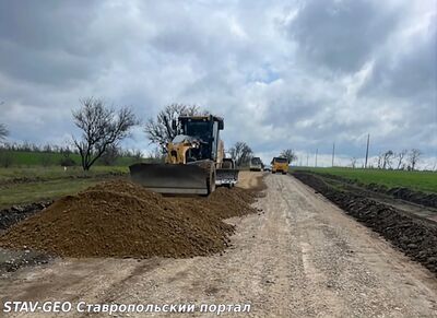 В Ставрополье стартовал ремонт участка «Зеленокумск — Степное»