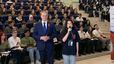 Губернатор Ставрополья посетил площадку проведения «Диктанта Победы»