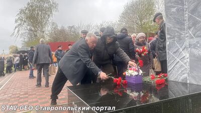 В Михайловске почтили ликвидаторов Чернобыльской аварии