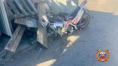 В Минераловодском округе подросток перевернулся на пибайке