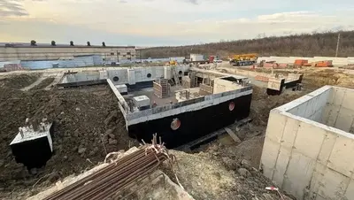 Строительство насосной станции на Ставрополье продолжается