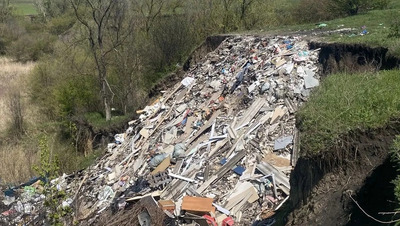Прокуратура нашла огромные свалки мусора около реки Мутнянки в Ставрополе