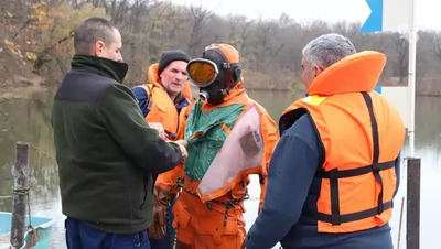 Спасая тонущего, надо учитывать его вес — ставропольский водолаз Иван Уралёв