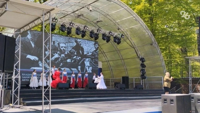 Концертную программу к 9 мая представили в парке Победы Ставрополя