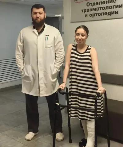 Врачи Пятигорска спасли ногу девушке из Марокко после падения с самоката