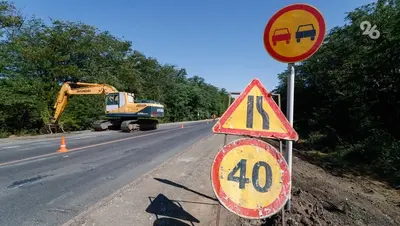 Работы по капремонту дороги к Ессентукам достигли экватора