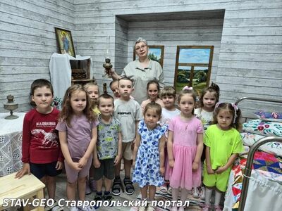 В Международный день музеев воспитанники средней группы № 11 посетили организованный в детском саду 34 мини - музей 