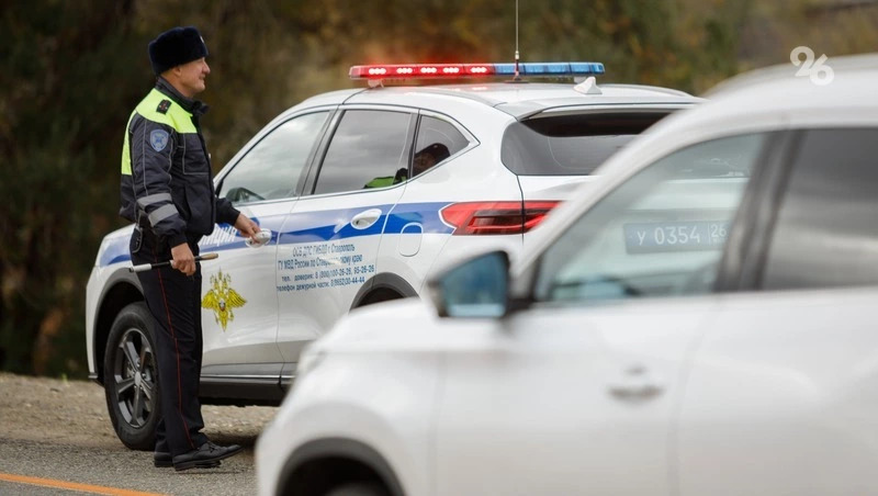Пьяного автомобилиста из соседней республики остановили в Курском округе
