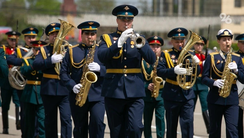 В городах КМВ пройдёт масштабный фестиваль военных оркестров Росгвардии