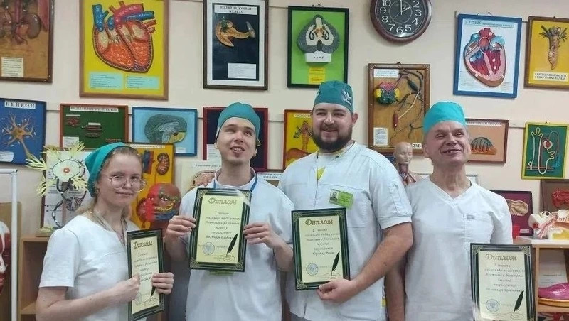 Первокурсники медколледжа Кисловодска одержали победу в анатомической олимпиаде