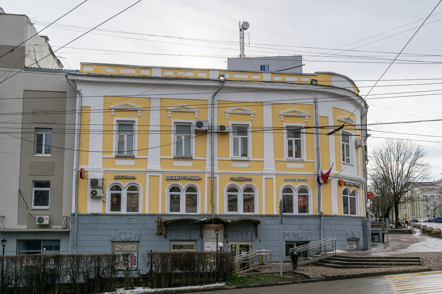 Ставрополь: здание суда на проспекте Октябрьской Революции, 4 — «Дом Попова»