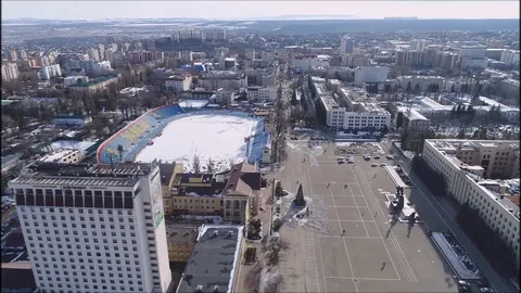 Ставрополь, Ленинский район: ансамбль у площади Ленина