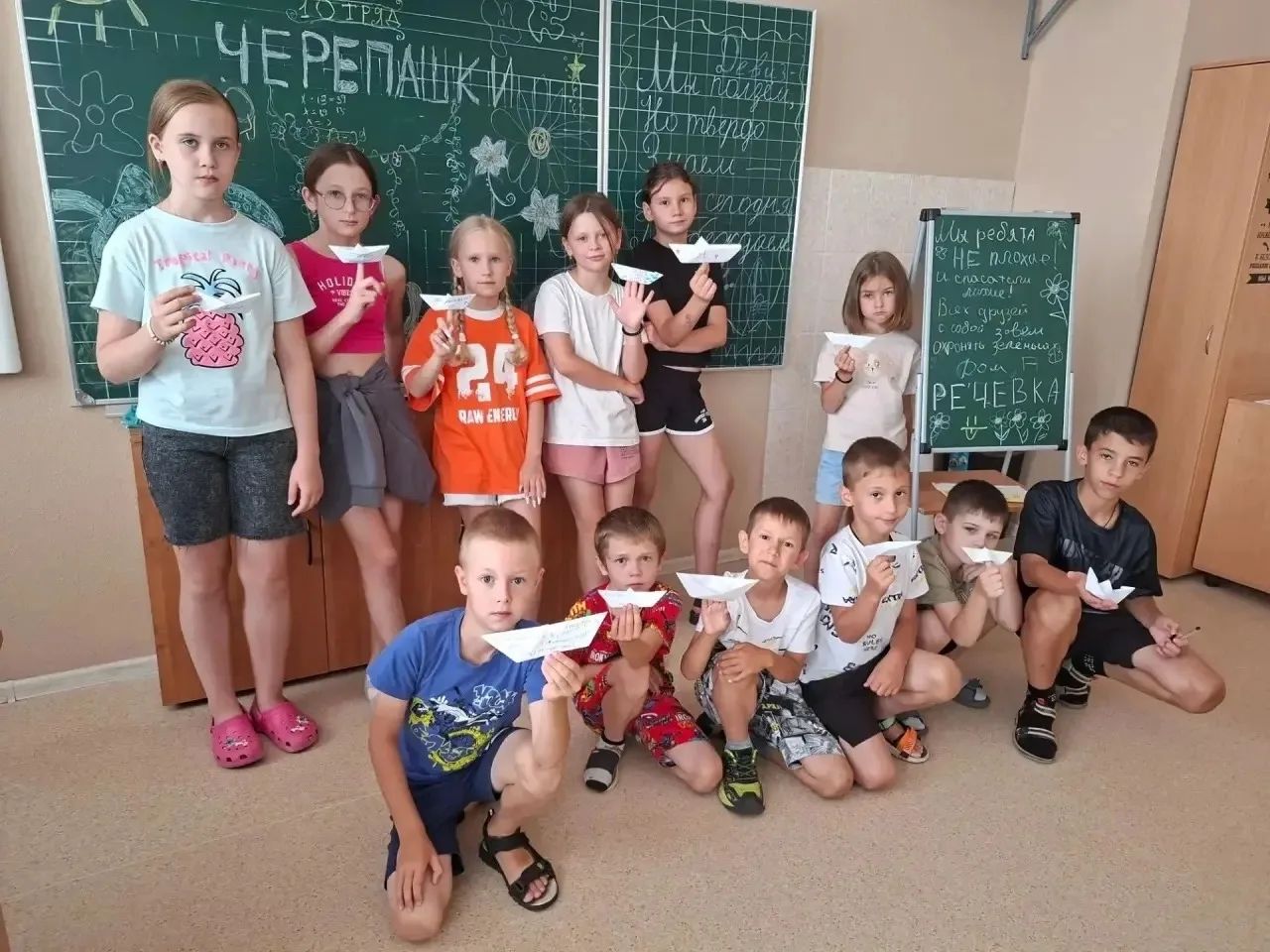 День ВМФ в пришкольном лагере Михайловска: «Морской бой» и «Море желаний» в Гармонии