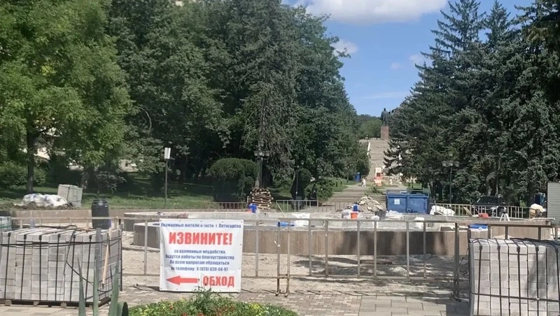 В Пятигорске обновят светомузыкальный фонтан в сквере Ленина