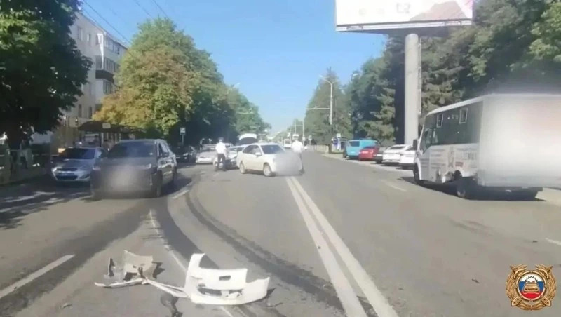 Ставрополь: пьяный водитель Audi врезался в маршрутку, пострадавших нет