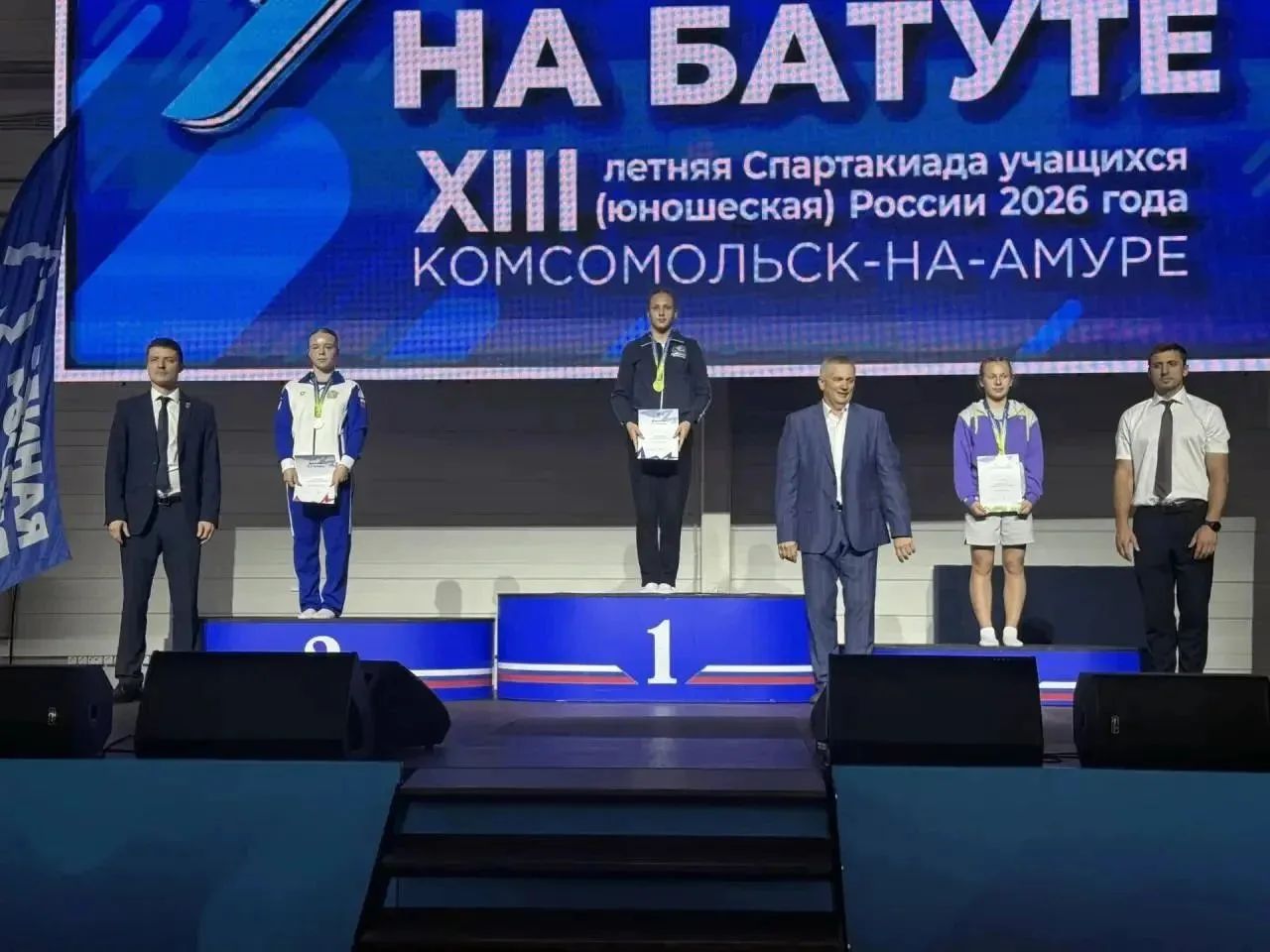 Ставропольская Варвара Дорохова — серебро финала Спартакиады по прыжкам на батуте