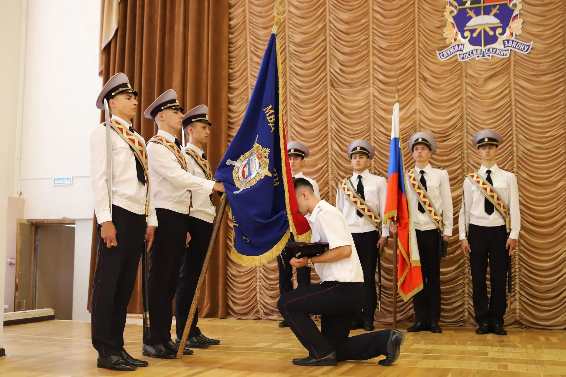 Выпуск лейтенантов в Ставропольском филиале Краснодарского университета МВД