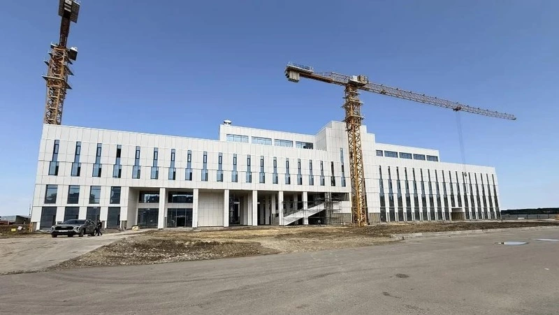 Инженерные системы монтируют в строящемся культурном комплексе в Ставрополе