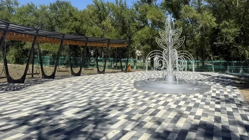 Благоустройство для отдыха в селе Донском (Труновский округ)