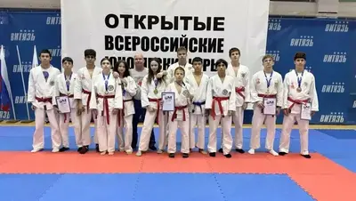 Ставропольские рукопашники завоевали 12 медалей на соревновании в Анапе