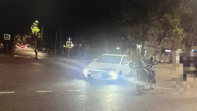 Двое мотоциклистов травмировались в ДТП с иномаркой в Пятигорске