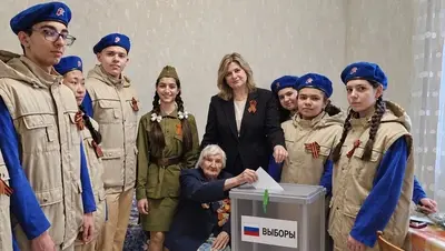 103-летняя жительница Предгорного округа проголосовала в первый день выборов
