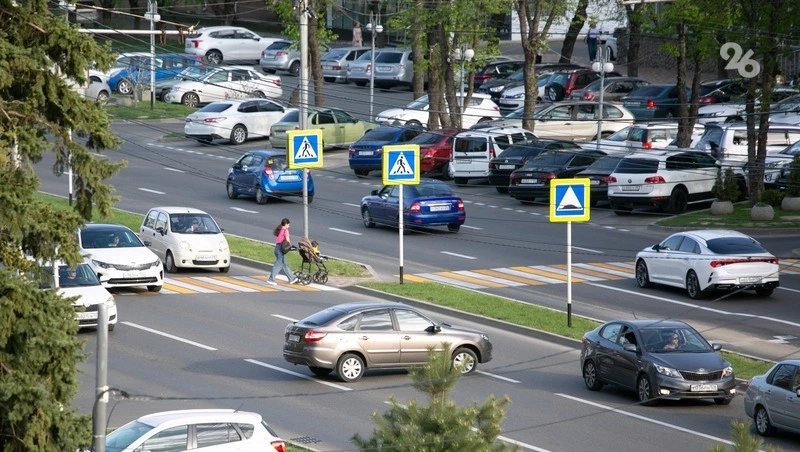За неделю на Ставрополье выявили почти 8,7 тыс. нарушений ПДД