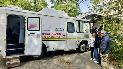 В Апанасенковском округе медбригады провели выездные приёмы: 159 пациентов