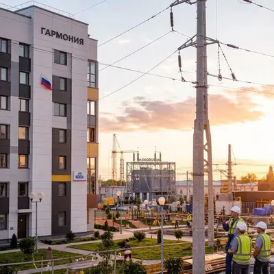 Обновление сетей в районе «Гармония»: план 2026–2027