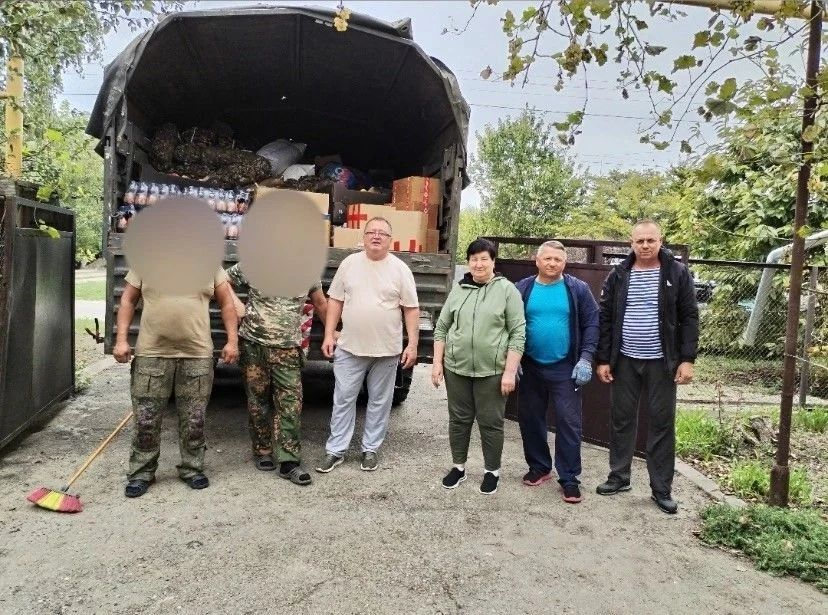 Новоизобильное: волонтёры отправили гуманпомощь на Бахмутское направление