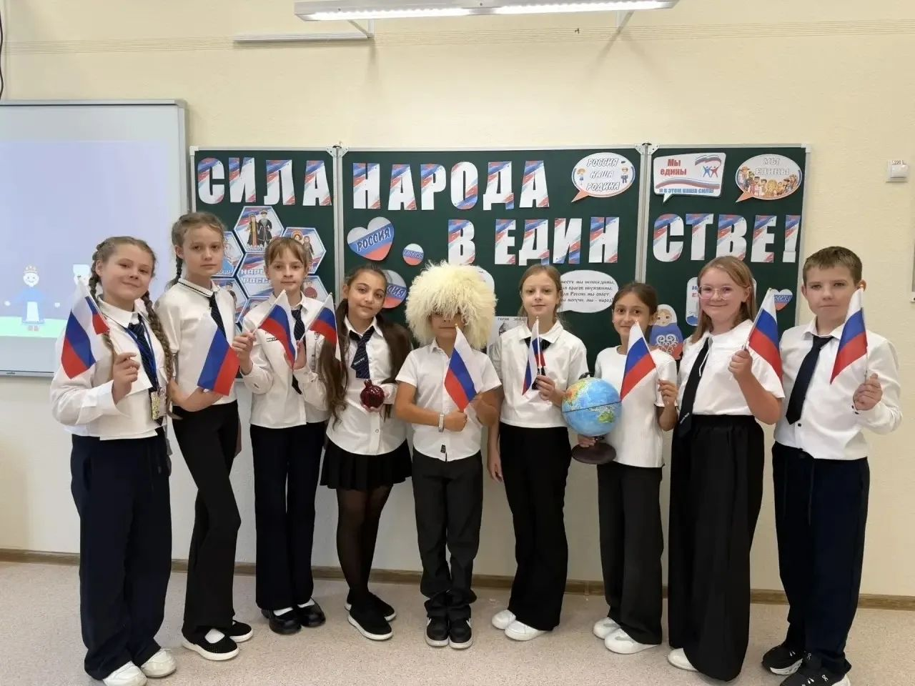 Михайловск: школьники собрали «Карту дружбы народов Ставрополья»