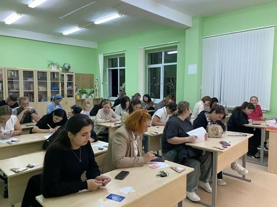 Родительское собрание во 2 «В» в Михайловске: «моя первая отметка»