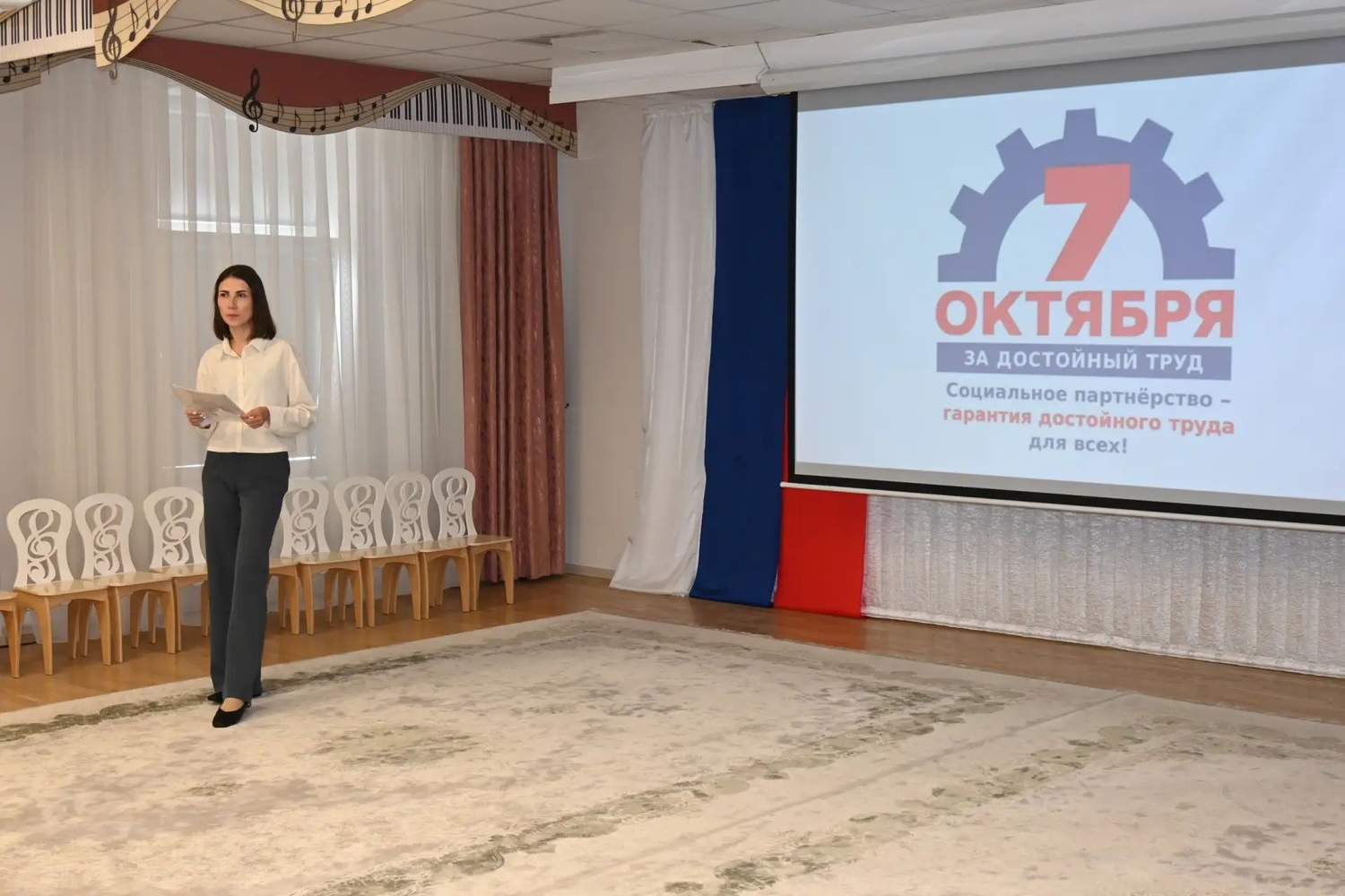 Детский сад №31 в Михайловске поддержал акцию «За достойный труд»