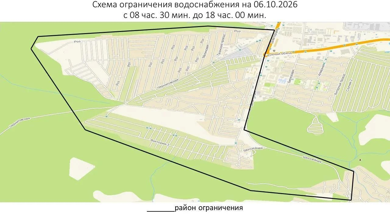 Отключение воды 6 октября: переврезки на новую линию по ул. Доваторцев