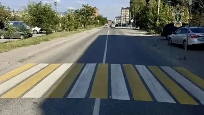 Прокуратура добилась нанесения дорожной разметки на улице Шмидта в Ессентуках
